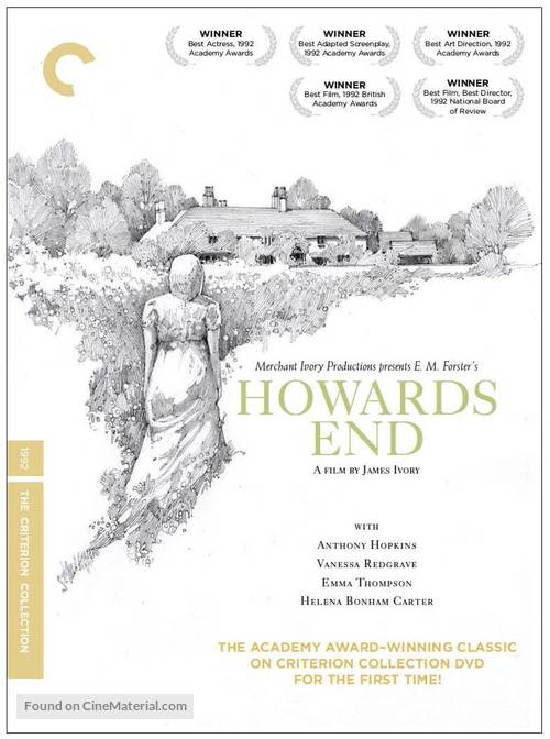 Howards End - DVD movie cover