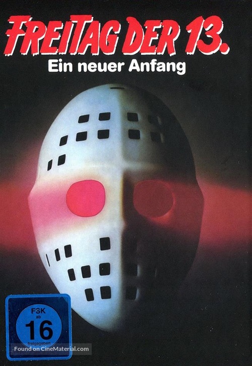 Friday the 13th: A New Beginning - German Blu-Ray movie cover