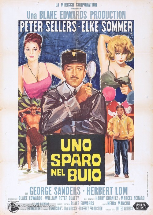 A Shot in the Dark - Italian Movie Poster
