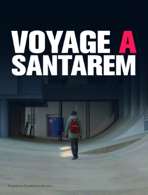 Voyage &agrave; Santar&eacute;m - French Movie Poster