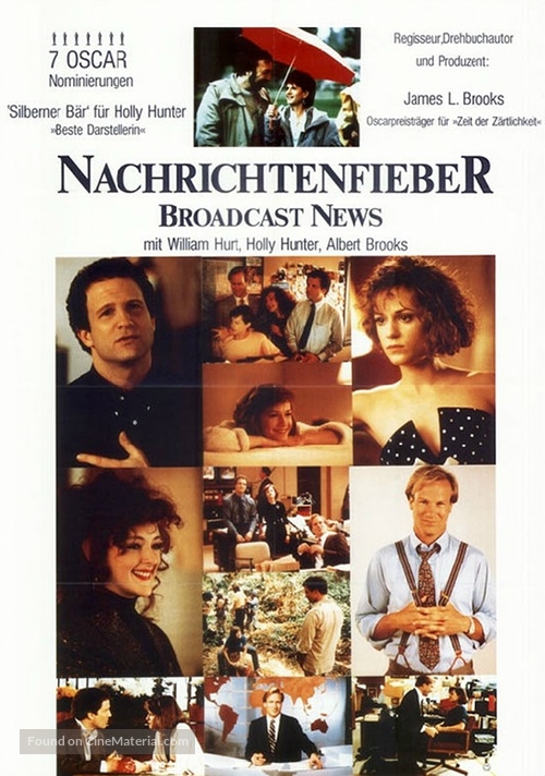 Broadcast News - German Movie Poster