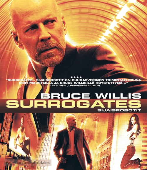 Surrogates - Finnish Blu-Ray movie cover