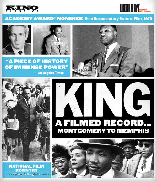 King: A Filmed Record... Montgomery to Memphis - Movie Cover
