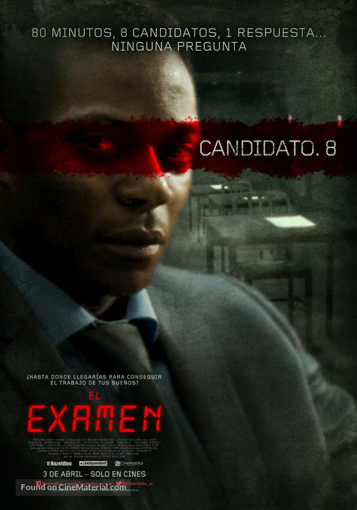 Exam - Argentinian Movie Poster