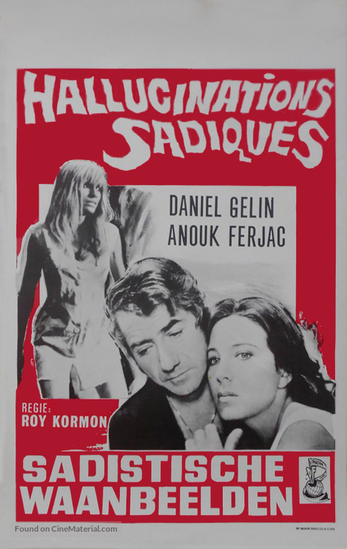 Hallucinations sadiques - Belgian Movie Poster