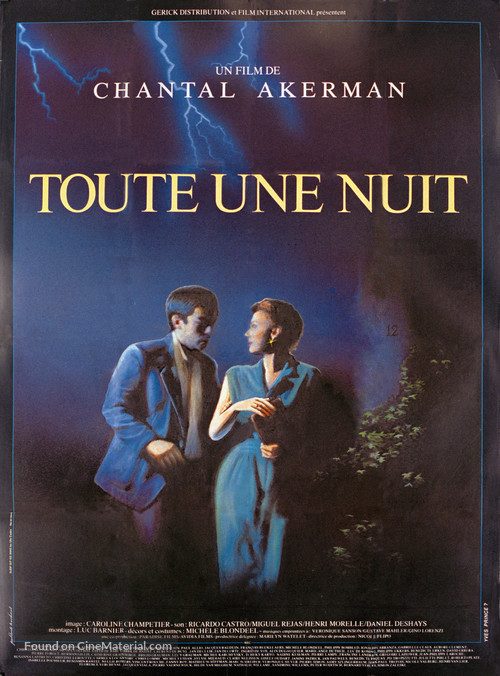 Toute une nuit - French Movie Poster