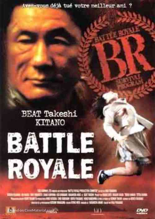 Battle Royale - French Movie Cover