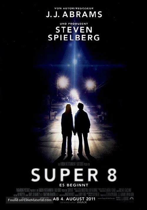 Super 8 - German Movie Poster