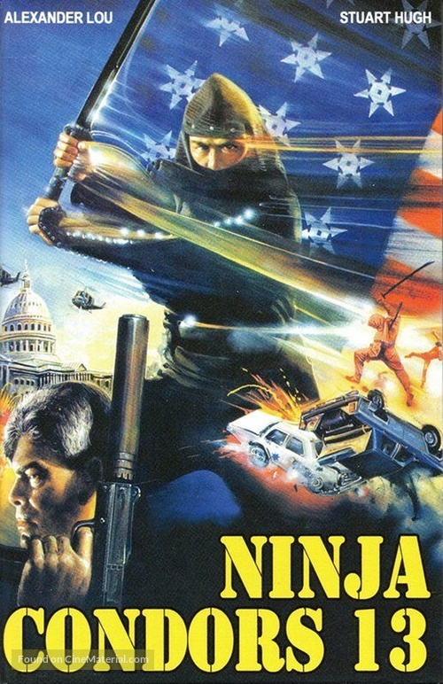 Ninjas, Condors 13 - German DVD movie cover