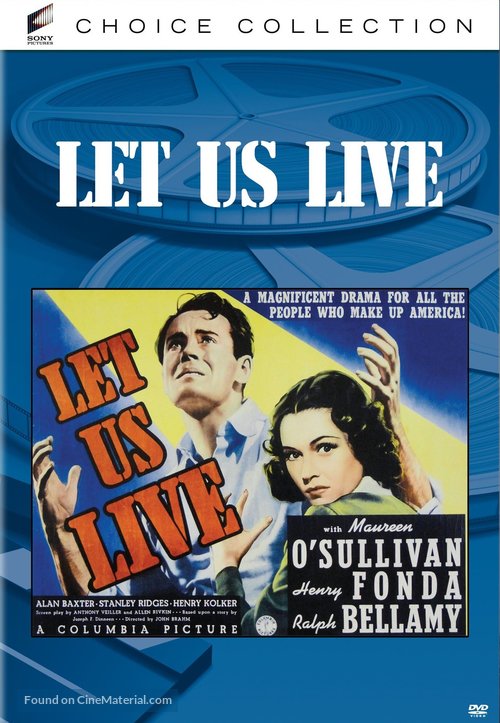 Let Us Live - DVD movie cover
