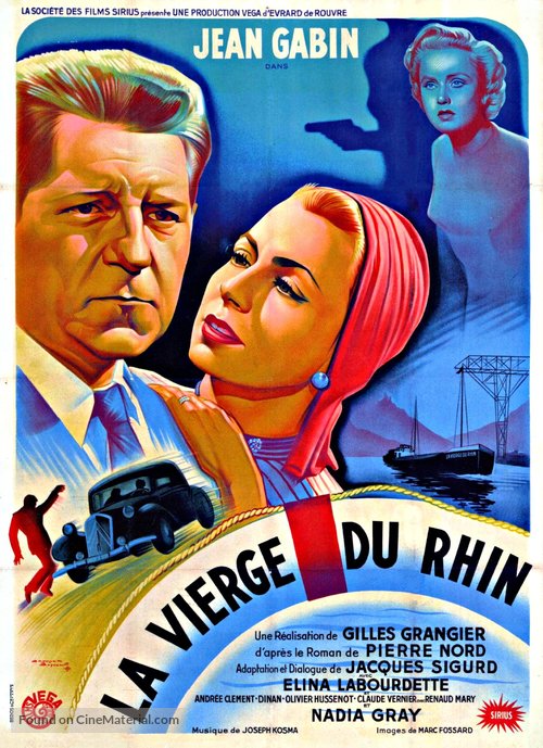 La vierge du Rhin - French Movie Poster