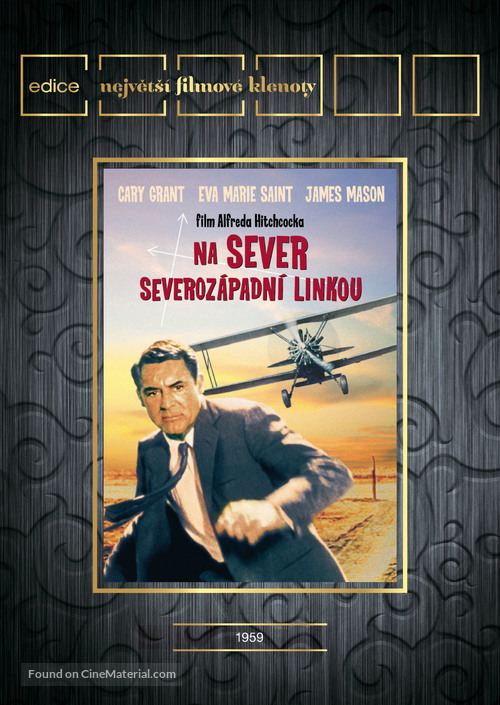 North by Northwest - Czech DVD movie cover