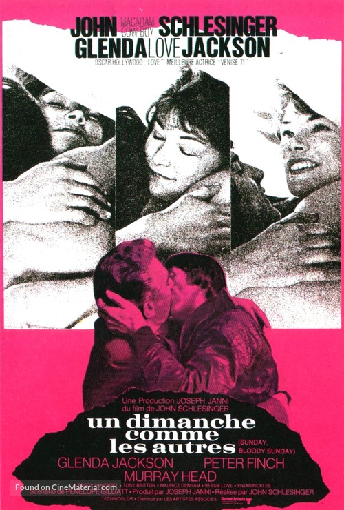 Sunday Bloody Sunday - French Movie Poster