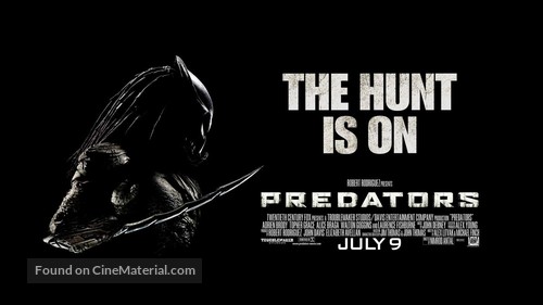 Predators - British Movie Poster