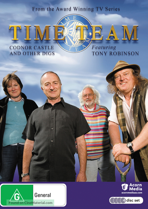 glas kul Tilbageholdelse Time Team" (1994) Australian dvd movie cover