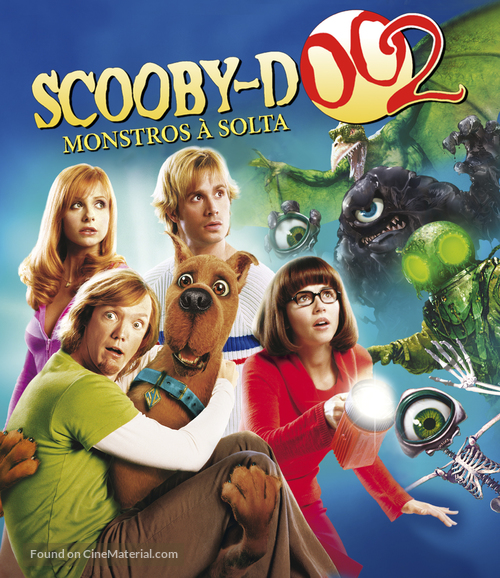 Scooby Doo 2: Monsters Unleashed - Brazilian Movie Cover