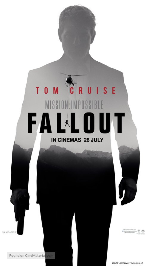 Mission: Impossible - Fallout - Malaysian Movie Poster