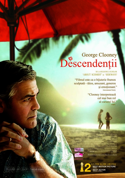 The Descendants - Romanian Movie Poster