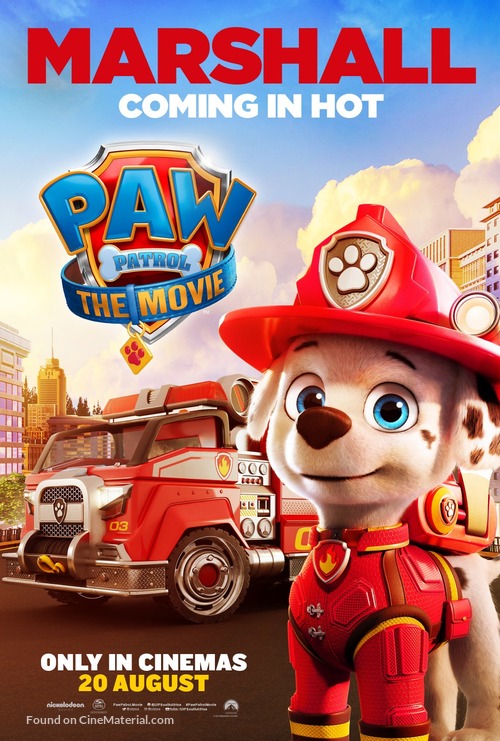 Paw Patrol: The Movie - South African Movie Poster