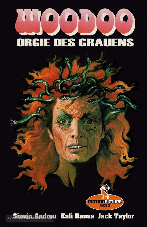 Noche de los brujos, La - German DVD movie cover
