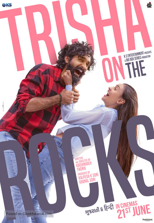 Trisha on the Rocks - Indian Movie Poster