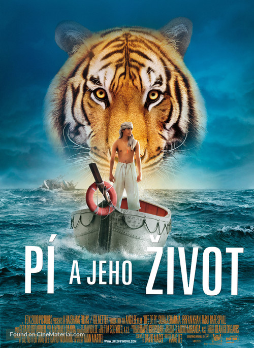 Life of Pi - Czech Movie Poster