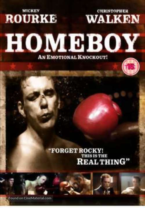 Homeboy - British DVD movie cover