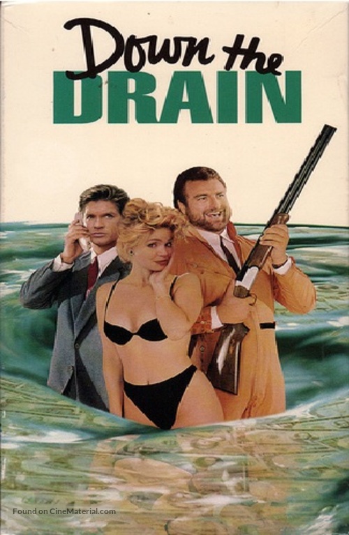 Down the Drain - VHS movie cover