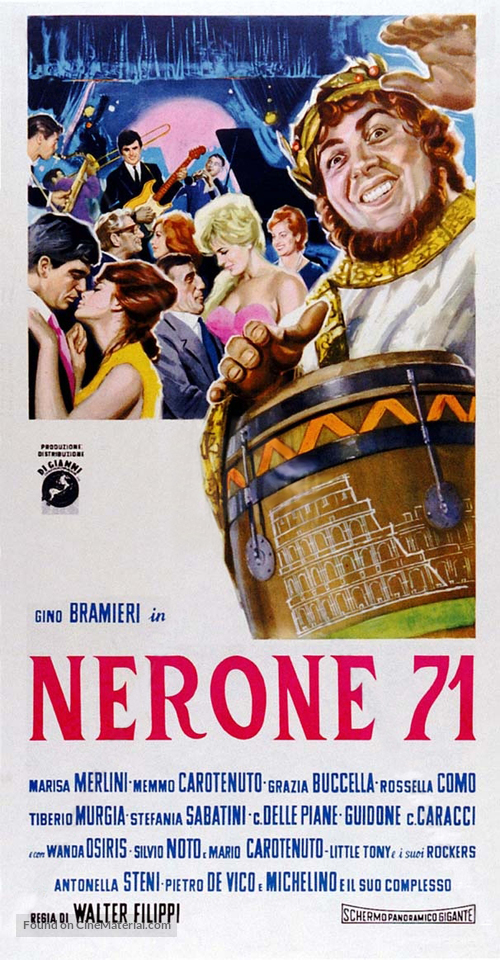 Nerone &#039;71 - Italian Movie Poster