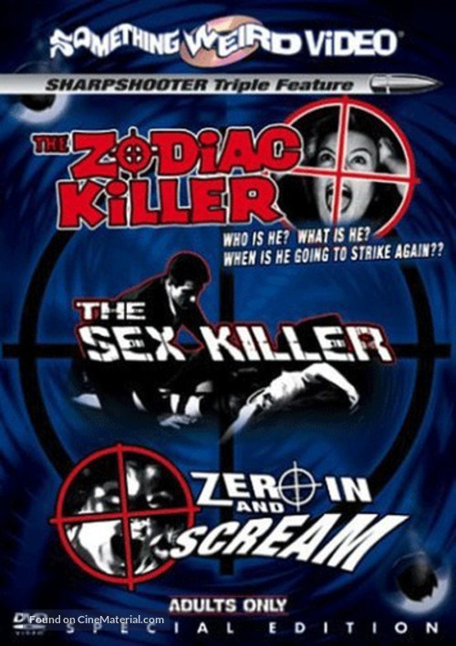 The Zodiac Killer - DVD movie cover