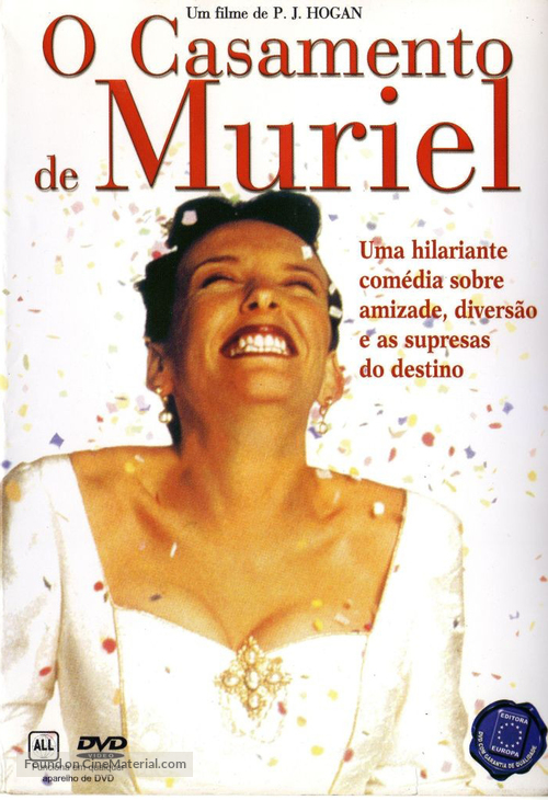 Muriel&#039;s Wedding - Brazilian Movie Cover
