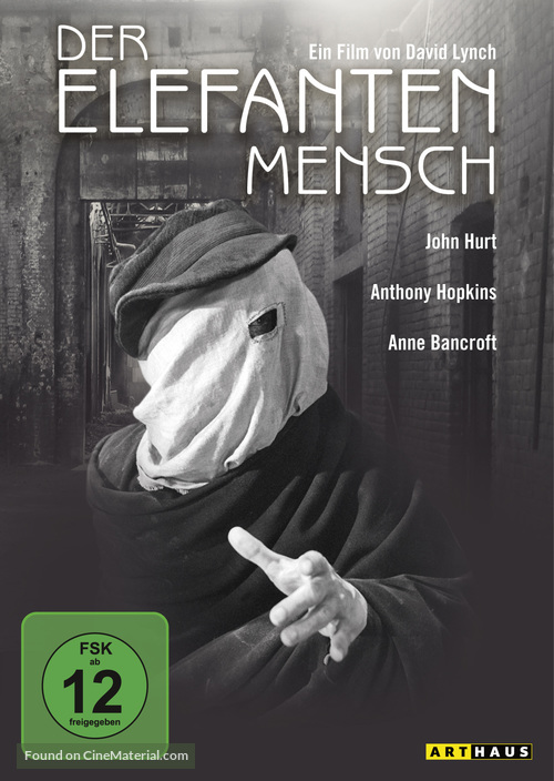 The Elephant Man - German Movie Cover