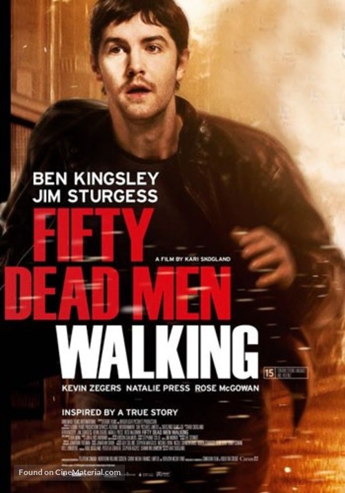 Fifty Dead Men Walking - British Movie Poster