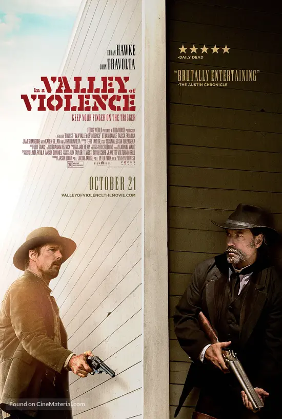 In a Valley of Violence - Movie Poster