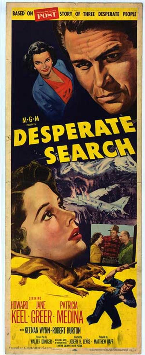 Desperate Search - Movie Poster