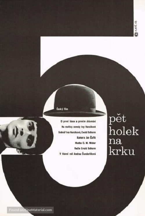 Pet holek na krku - Czech Movie Poster