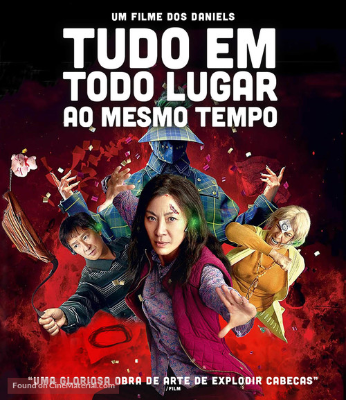 Everything Everywhere All at Once - Brazilian Movie Cover