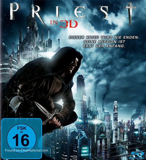 Priest - German Blu-Ray movie cover