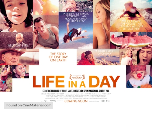 Life in a Day - British Movie Poster