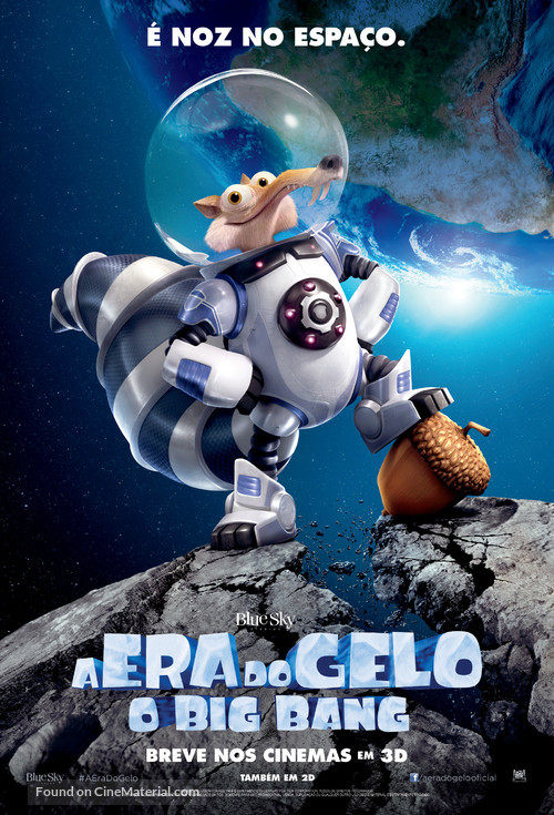 Ice Age: Collision Course - Brazilian Movie Poster