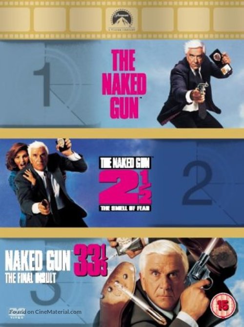 The Naked Gun - British DVD movie cover