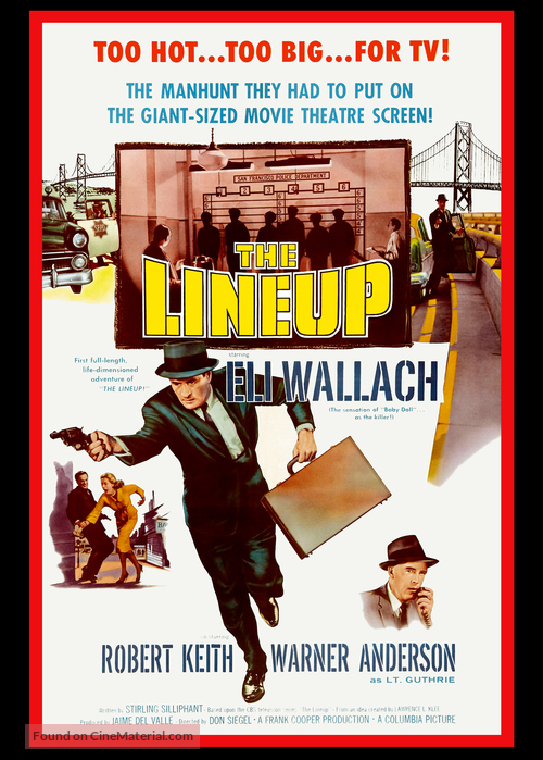 The Lineup - DVD movie cover