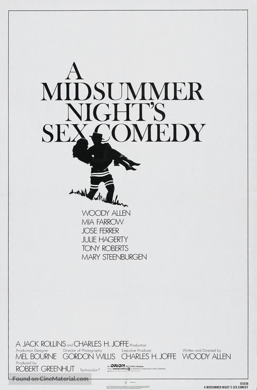 A Midsummer Night&#039;s Sex Comedy - Movie Poster
