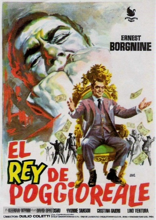 Il re di Poggioreale - Spanish Movie Poster