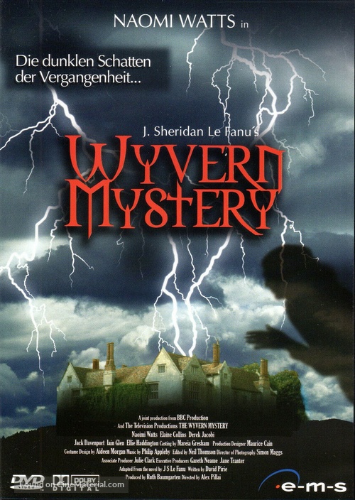 The Wyvern Mystery - German DVD movie cover