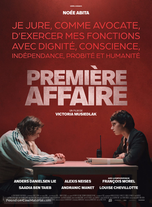 Premi&egrave;re affaire - French Movie Poster