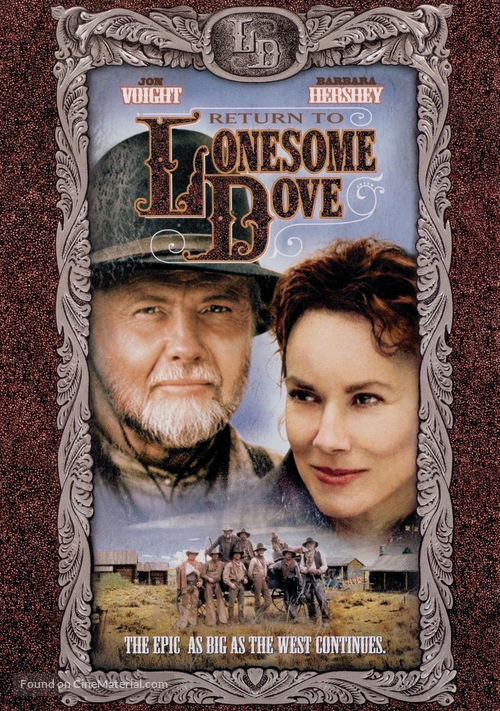 Return to Lonesome Dove - DVD movie cover
