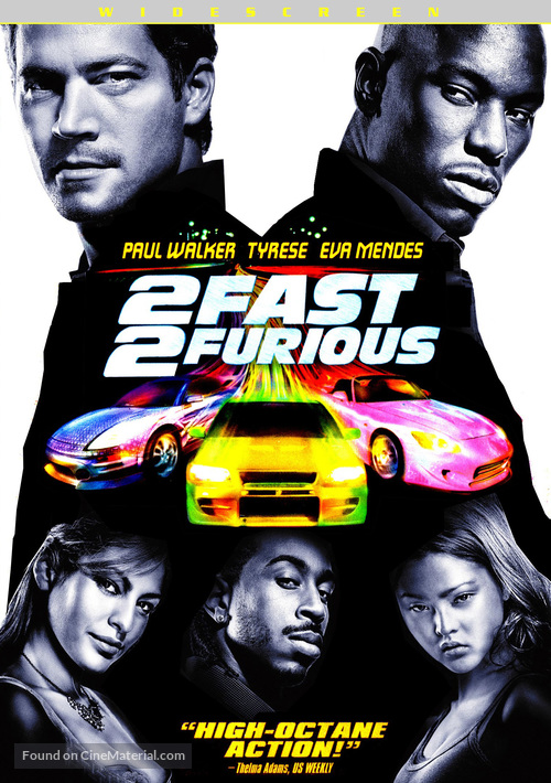 2 Fast 2 Furious - DVD movie cover