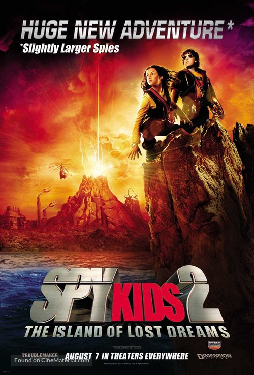 Spy Kids 2: Island of Lost Dreams - Movie Poster