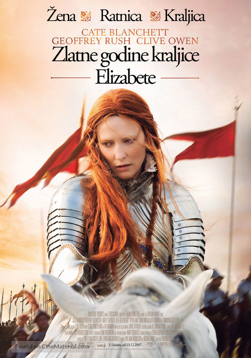 Elizabeth: The Golden Age - Croatian Movie Poster